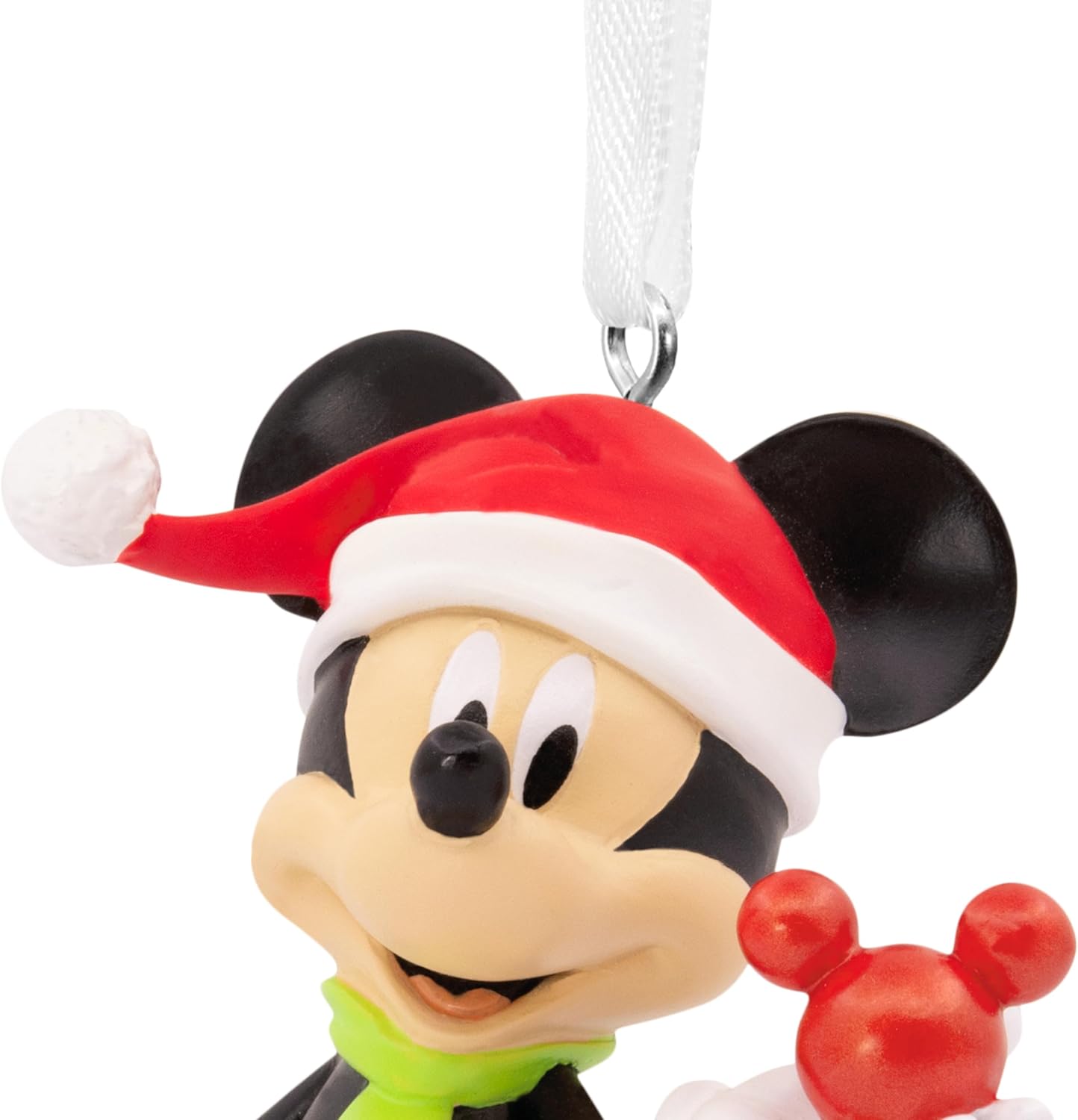 Hallmark Disney Mickey Mouse Holding Ornament Christmas Ornament